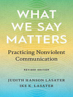 cover image of What We Say Matters